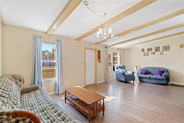 Chandelier, Interior, Wooden Beams, Wood Texture Flooring