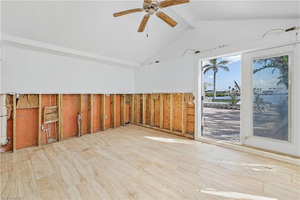 Empty room, Interior, Wood Texture Flooring, Wooden Walls