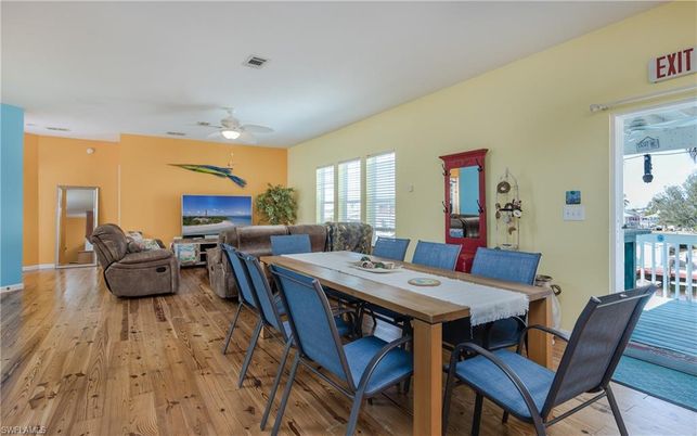 Dining room, Interior, Living room, Wood Texture Flooring