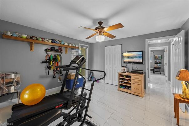 Fitness Equipment, Interior, Marble