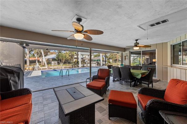 Dining room, Interior, Pool, Sun Room