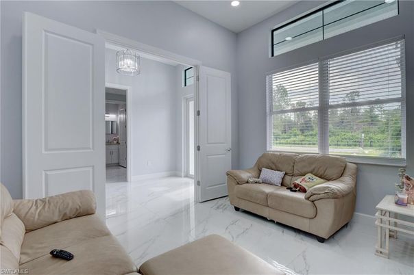 Interior, Living room, Marble, Pendant Lights, Recessed Lighting