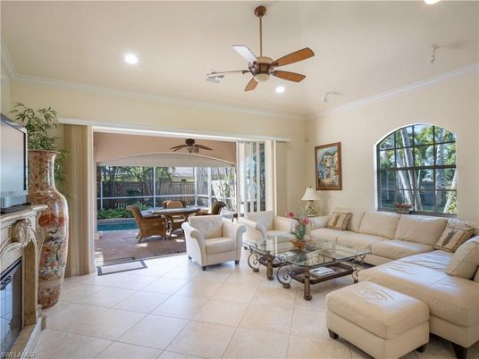 Dining room, Fireplace, Interior, Living room, Recessed Lighting