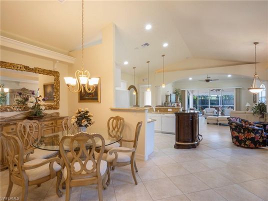 Chandelier, Dining room, Interior, Kitchen, Living room, Pendant Lights, Recessed Lighting