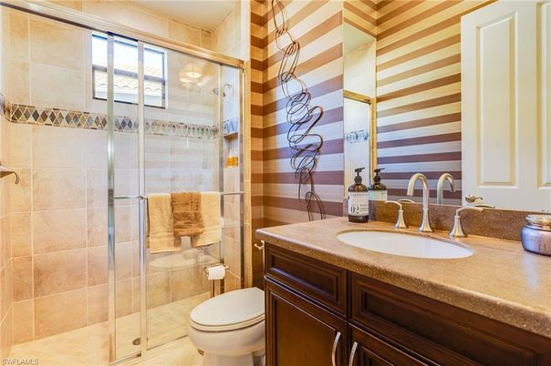 Bathroom, Glass Shower, Interior
