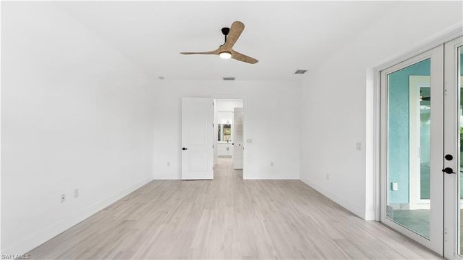 Empty room, Interior, Wood Texture Flooring