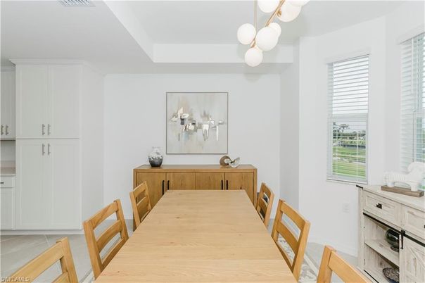 Dining room, Interior, Pendant Lights