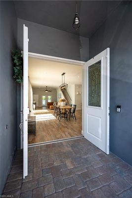 Dining room, Interior, Pendant Lights