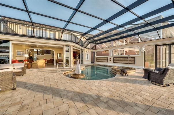 Glass Ceilings, Interior, Pool, Sun Room