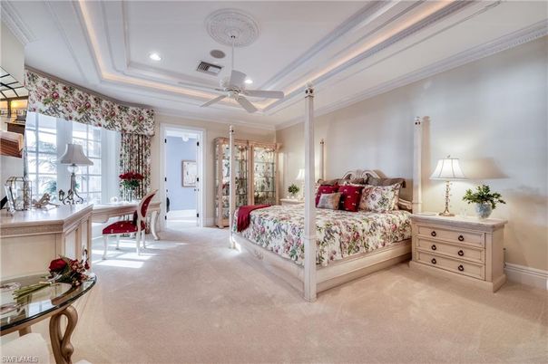 Bedroom, Home Office, Interior, Recessed Lighting