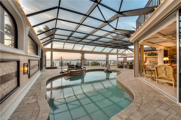 Glass Ceilings, Interior, Pool, Sun Room