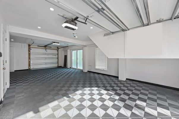 Garage, Interior, Recessed Lighting