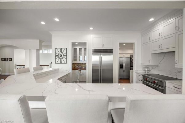 Interior, Kitchen, Recessed Lighting, Stainless Steel Appliances