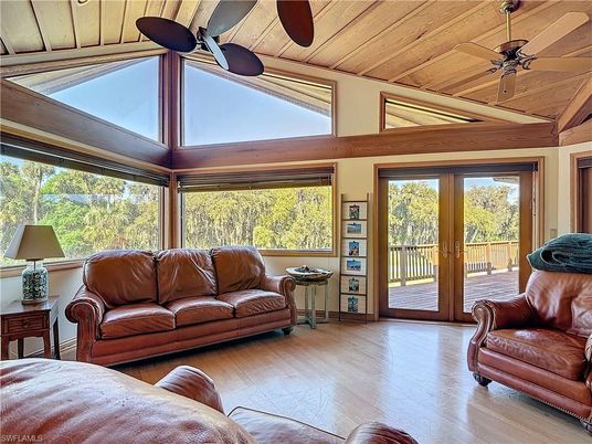 Interior, Sun Room, Wooden Ceilings, Wood Texture Flooring