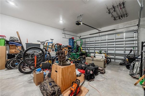 Garage, Interior, Recessed Lighting