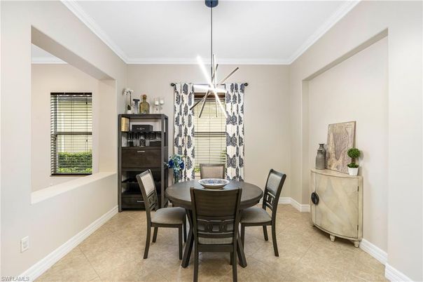 Dining room, Interior, Pendant Lights