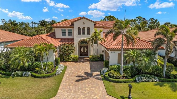 Attached, Backyard, Exterior, Facade, Mediterranean