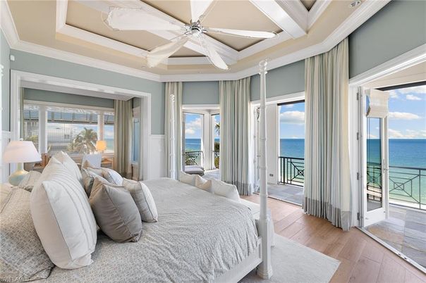 Bedroom, Interior, Water, Wood Texture Flooring