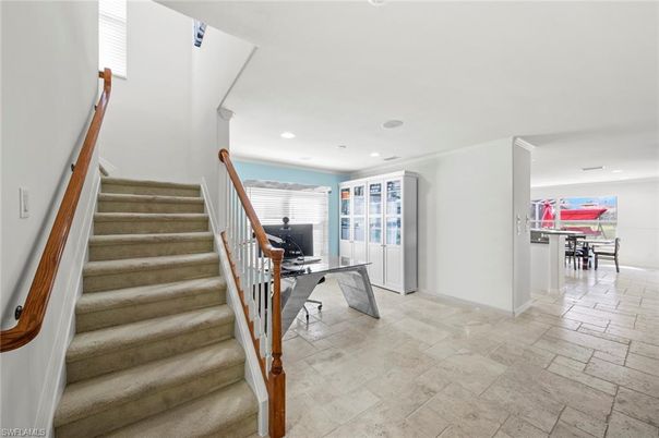 Home Office, Interior, Recessed Lighting