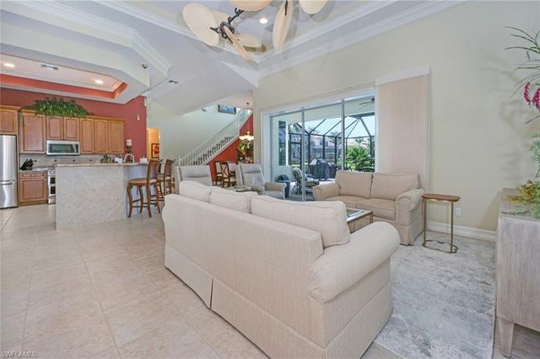 Interior, Kitchen, Living room, Recessed Lighting, Stainless Steel Appliances
