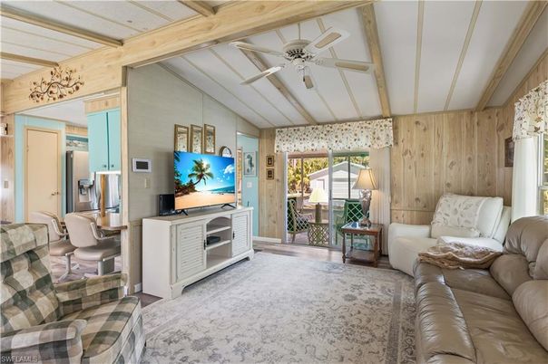 Interior, Living room, Wooden Beams, Wooden Walls