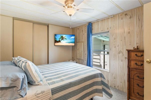 Bedroom, Interior, Wooden Walls