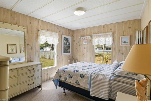 Bedroom, Interior, Wooden Walls