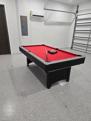Billiard Table, Game Room, Interior