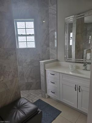 Bathroom, Interior, Marble Walls