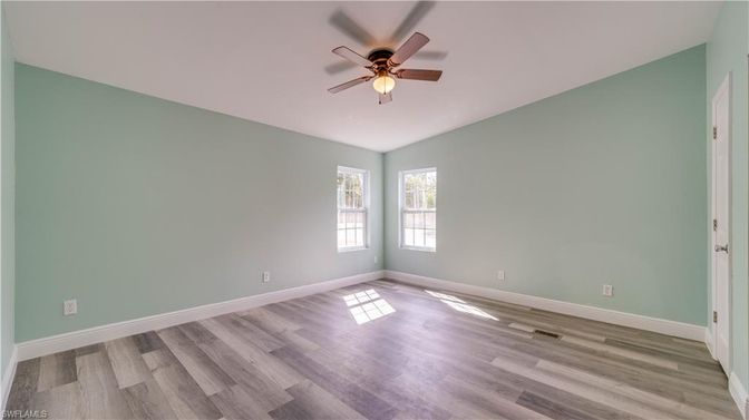 Empty room, Interior, Wood Texture Flooring