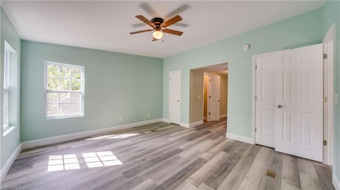Empty room, Interior, Wood Texture Flooring