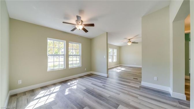 Empty room, Interior, Wood Texture Flooring