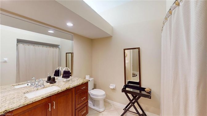 Bathroom, Interior, Recessed Lighting