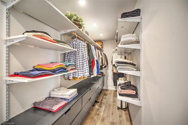 Interior, Recessed Lighting, Walk-in Closets, Wood Texture Flooring