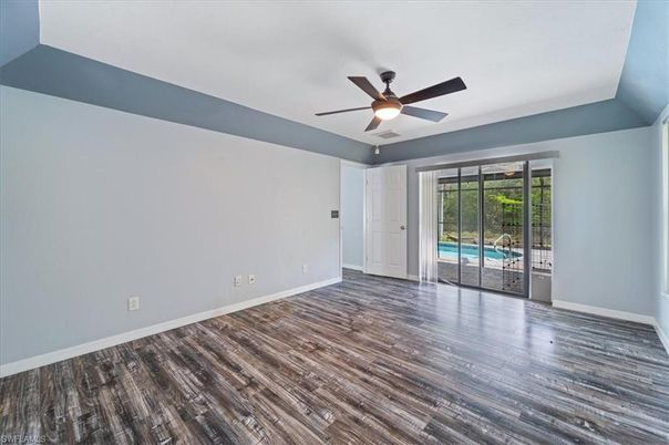 Empty room, Interior, Wood Texture Flooring