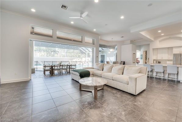 Dining room, Interior, Kitchen, Living room, Pendant Lights, Recessed Lighting