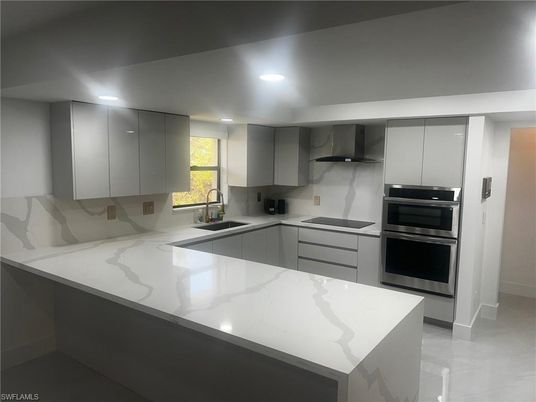 Interior, Kitchen, Recessed Lighting, Stainless Steel Appliances