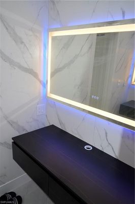 Bathroom, Interior, Marble Walls
