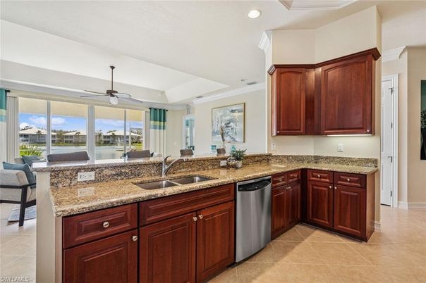 Interior, Kitchen, Recessed Lighting, Water