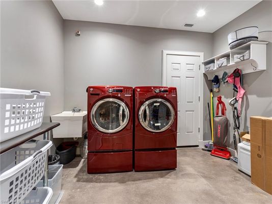 Interior, Recessed Lighting, Washer