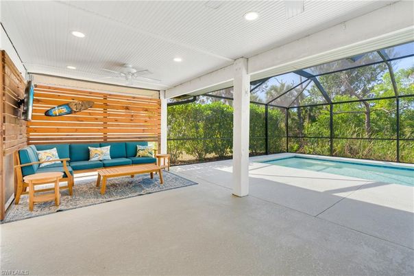 Glass Ceilings, Interior, Pool, Recessed Lighting, Sun Room, Wooden Walls
