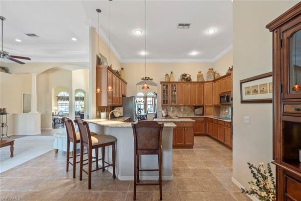 Interior, Kitchen, Pendant Lights, Recessed Lighting
