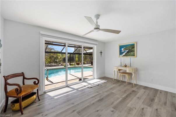 Interior, Sun Room, Wood Texture Flooring