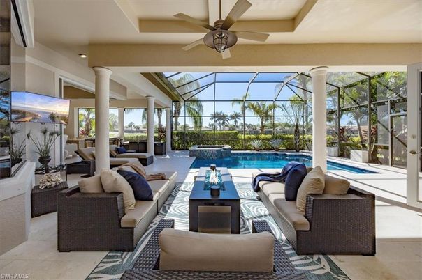 Glass Ceilings, Interior, Living room, Pool, Sun Room