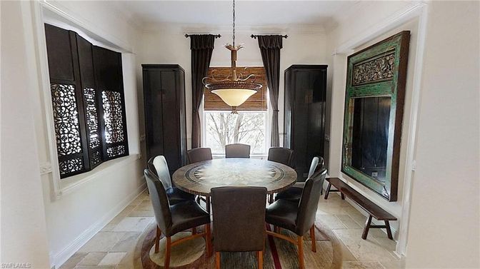 Dining room, Interior, Pendant Lights