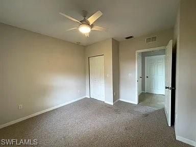 Empty room, Interior
