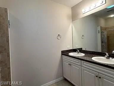Bathroom, Dual Sink Vanities, Glass Shower, Interior