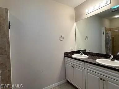 Bathroom, Dual Sink Vanities, Glass Shower, Interior
