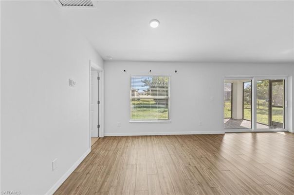 Empty room, Interior, Wood Texture Flooring