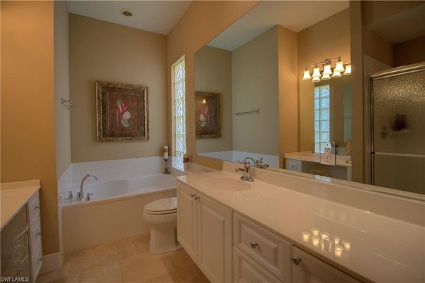 Bathroom, Dual Sink Vanities, Glass Shower, Interior